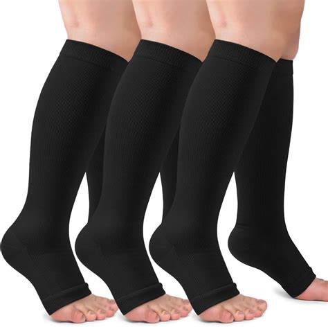 3 Pack Copper Compression Socks - Compression Socks Women & Men Circulation - Best for Medical,Running,Athletic