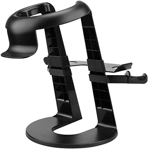 AFAITH VR Stand, Universal VR Headset Display Holder Accessories Storage for Oculus Rift/Rift S/Oculus Quest with Touch Controller