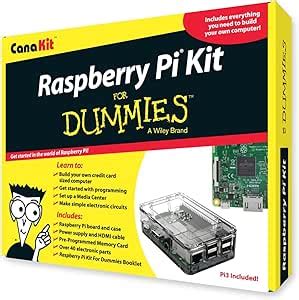 CanaKit Raspberry Pi Kit for Dummies (Pi 3 Included)