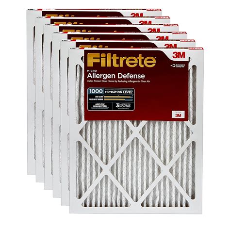 Super Cheap 🛒 Filtrete 20x24x1, AC Furnace Air Filter, MPR 1500, Healthy Living Ultra Allergen, 6-Pack (exact dimensions 19.81 x 23.81 x 0.78)