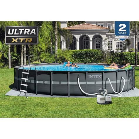 One-Day Sale: Up to 50% Off Intex - 24 Foot Ultra XTR Frame Pool Set