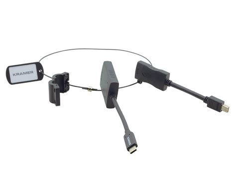 Review Product Kramer AD-Ring-4 Mini DisplayPort/USB Type-C to HDMI Adapter Ring