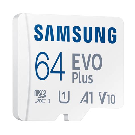 Limited Stock Samsung 64GB Evo Plus MicroSD Card (5 Pack EVO+) Class 10 SDXC Memory Card with Adapter (MB-MC64) Bundle with (1) Everything But Stromboli Micro & SD Card Reader