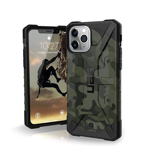 UAG Designed for iPhone 11 Pro Max [6.5-inch Screen] Case Pathfinder SE Feather-Light Rugged Military Drop Tested iPhone Cover, Forest Camo
