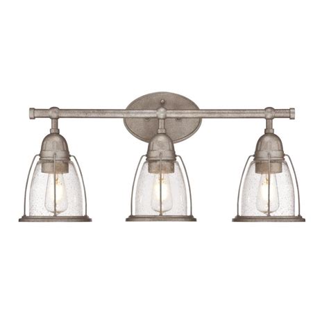 Review Product Westinghouse Lighting 6350800 North Shore Three-Light Indoor Wall Fixture, Weathered steel